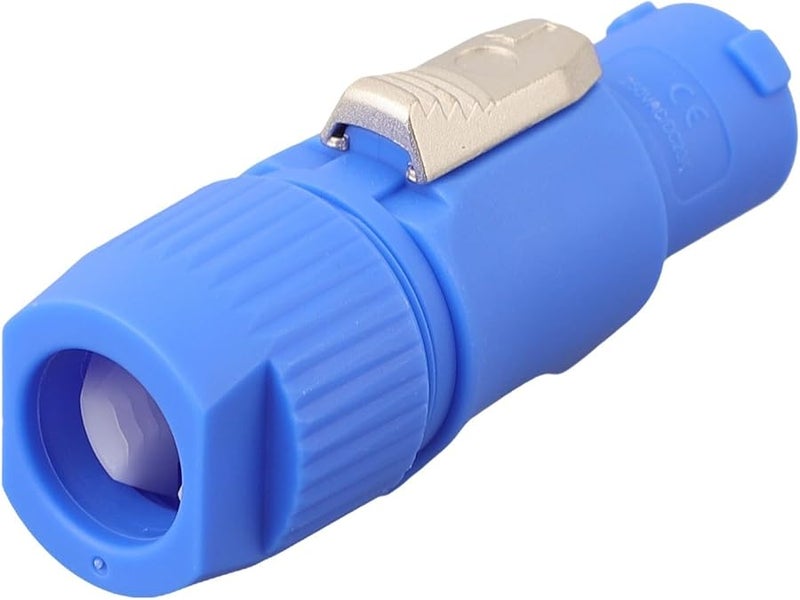 Blue 3 Pin Male Power Connector 20A 250V Multipack Of 10 For Stage Par Lights - Image 5